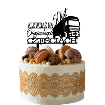 Topper tort ciężarówka tir...