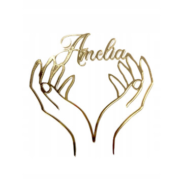 TOPPER NA BOK TORTU CHRZEST...