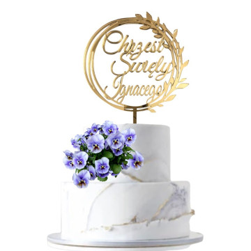 Topper Chrzest Swiety WIANEK